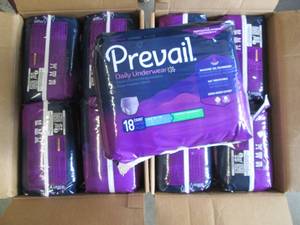 lot 758 image: Lot of Prevail adult daily disposab...