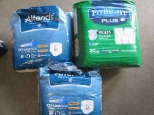 lot 759 image: Adult Attends disposable bariatic u...