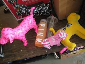 lot 768 image: Victorias Secret PINK themed stuff...