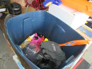 lot 769 image: Pet toys and supplies plus assorted...