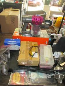 lot 573 image: Dyson hand vac, air hammer inflatio...