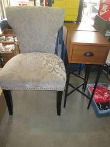 lot 578 image: Pair of decorative metal and wood s...