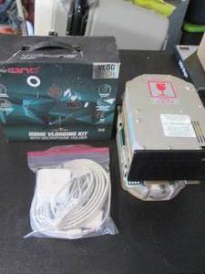 lot 632 image: Home Vlogging kit, pc hard drives a...