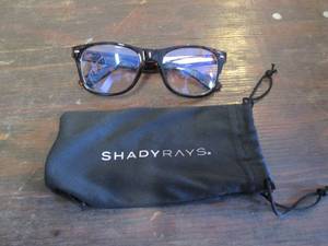 lot 802 image: Shady Rays Sunglasses Turquiose Pol...
