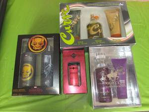 lot 540 image: Variety of Mens cologne and body s...