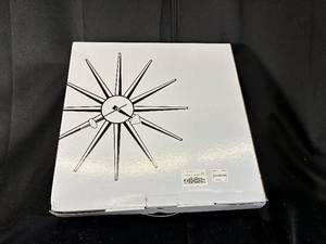 lot 68 image: Mid-Century Modern Starburst Wall Clock with Box
