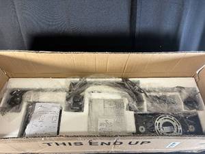 lot 6 image: Dining Room 4-Light Fixture FY2303-4BK-WD New in Box