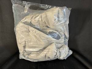 lot 16 image: Moerdeng Light Gray Hooded Jacket Size Large