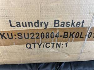 lot 27 image: Laundry basket organizer, new in box