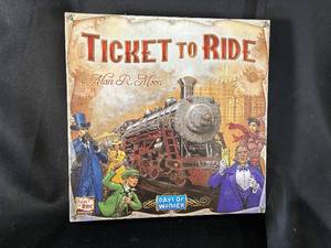 lot 49 image: Ticket to Ride Board Game by Alan R. Moon, Days of Wonder