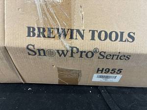 lot 77 image: Brewin Tools SnowPro Series H955 Snow Pusher, New in Box