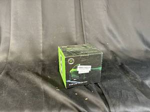 lot 78 image: Mini Car Trash Can Set with Garbage Bags, Black, Clip-On