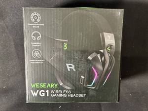 lot 89 image: WESEARY WG1 Wireless Gaming Headset RGB 7.1 Surround