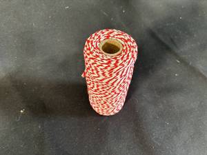 lot 99 image: Red and White Twine Roll