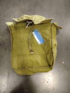 lot 215 image: Vintage camping Backpack with Shovel and Hatchet