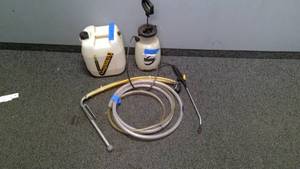 lot 45 image: Pump Sprayer and Hoses