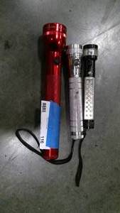 lot 116 image: Flashlights Mag Lights