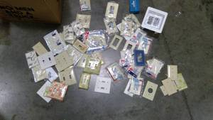 lot 132 image: Electrical Switch Face Plates