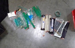 lot 139 image: Electrical Copper Pigtalis