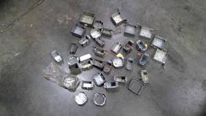 lot 160 image: Miscellaneous metal Electrical Boxes
