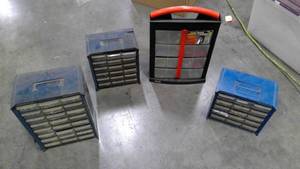 lot 174 image: Hardware multi drawer boxes