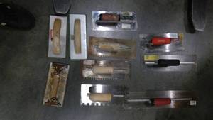 lot 245 image: Miscellaneous trowels