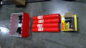 lot 255 image: Contractor trash bags and drafting paper