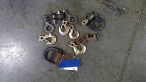 lot 298 image: Chain hooks