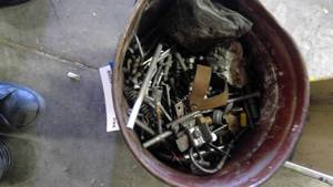 lot 299 image: Bucket of Bolts