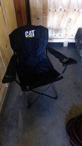 lot 321 image: CAT Camp Chair