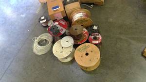 lot 328 image: Wire spools