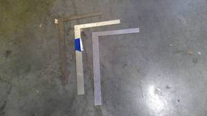 lot 347 image: Framing squares