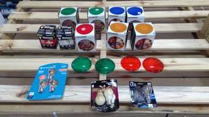 lot 361 image: colored Flood lights