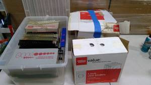 lot 428 image: 3 Ring Binders, Plastic Bindings