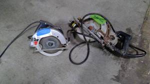 lot 531 image: Circular saw, worm drive saw