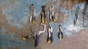 lot 533 image: Assorted VICE GRIP tools