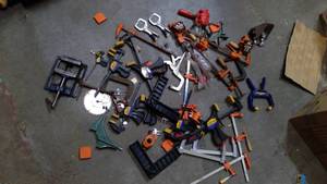 lot 603 image: Assorted Clamps