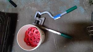 lot 613 image: Greenlee Metal stud punch