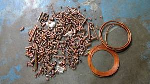 lot 662 image: Assorted Copper fittings and Tube