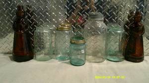 lot 84 image: Jars and Bottles Lot 1