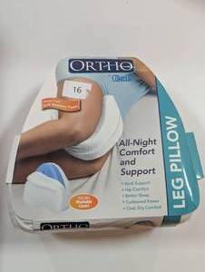 lot 16 image: Ortho Contour Leg Pillow Reduce Pressure on Lower Back Knees Spine