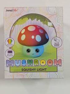 lot 9 image: InnoVibe Mushroom Squishy Light - 9 Light Modes