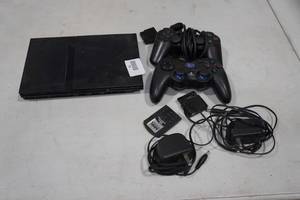 lot 61 image: Sony PlayStation 2 Game Console with Accessories