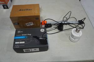 lot 98 image: Smart Plug and Light Bulbs