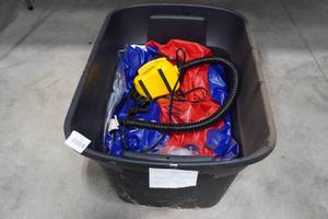 lot 122 image: Inflatable Human Bounce Balls