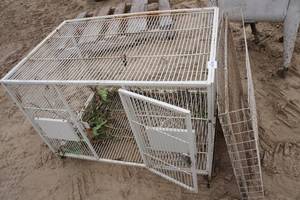 lot 310 image: Heavy Duty Outdoor Rabbit Cage