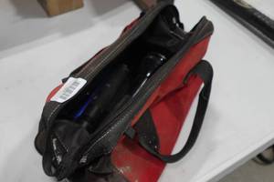 lot 171 image: Tool Bag with Assorted Flashlights