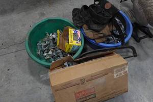 lot 185 image: Assorted Hardware - Tool Belts, Hangers