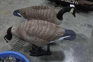 lot 186 image: 2 Field Goose Decoys
