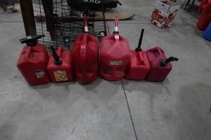 lot 192 image: 6 Gas Cans
